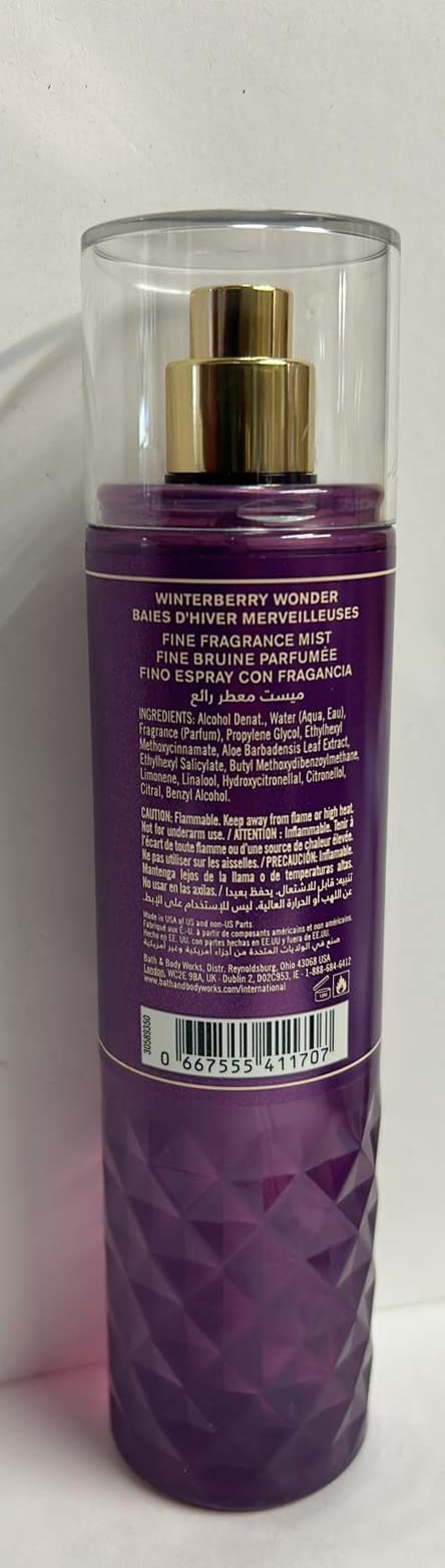 Amazon.com : Bath & Body Works Winter Berry Wonder Fine Fragrance